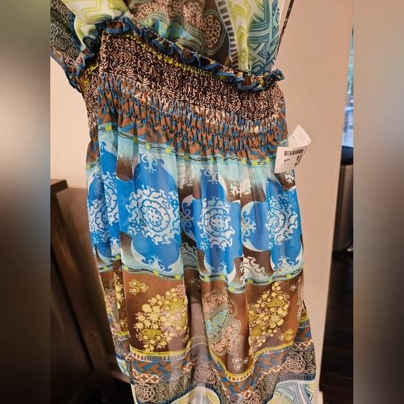 Weathervane Size Large True Vintage 90's Y2K Babydoll Hankerchief Tank New Tag - Picture 3 of 10